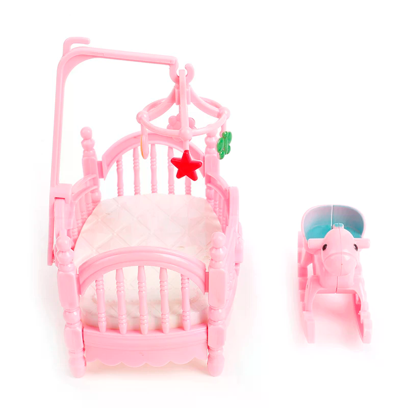 Miniature Crib Wooden Horse Se - đánh giá và giá Kids Outdoor Doll House