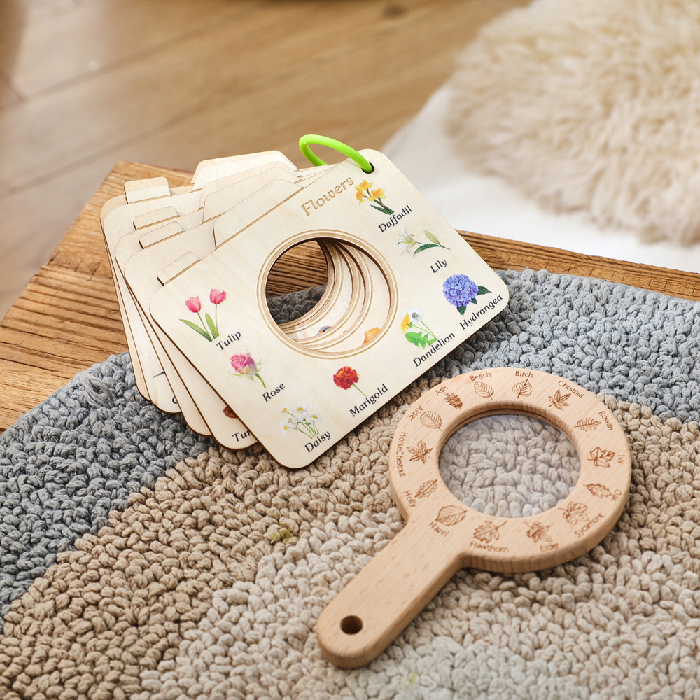 Wooden Montessori Toy Magnifyi - đánh giá và giá Kids Outdoor Adventure Kit