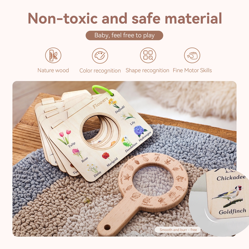 Wooden Montessori Toy Magnifyi - đánh giá và giá Kids Outdoor Adventure Kit