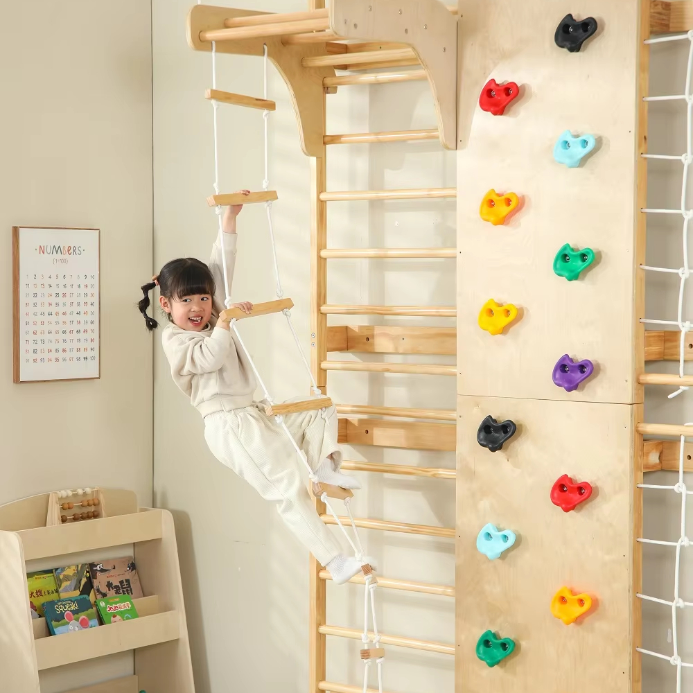 In Stock Indoor Monkey Bars Ki - đánh giá và giá Kids Outdoor Wooden Climbing Frame