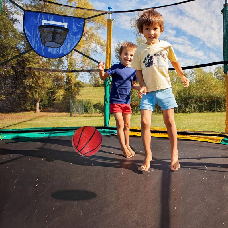 Trampoline Basketball Hoop Kit - đánh giá và giá Kids Indoor Outdoor Trampoline