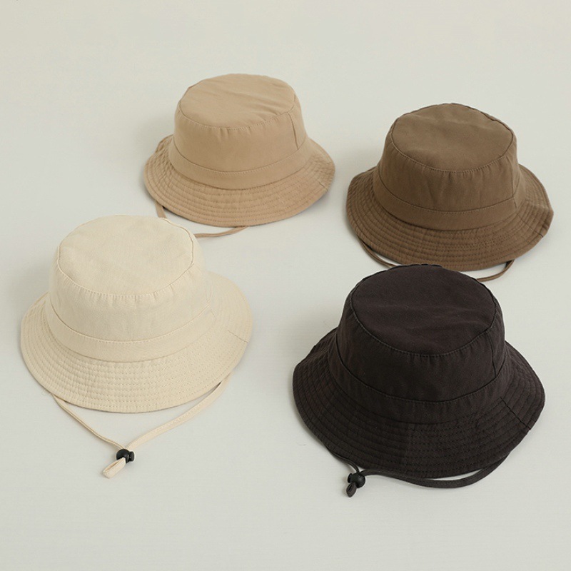 Solid Color Kids Bucket Hat Fa - đánh giá và giá Kids Outdoor Hat