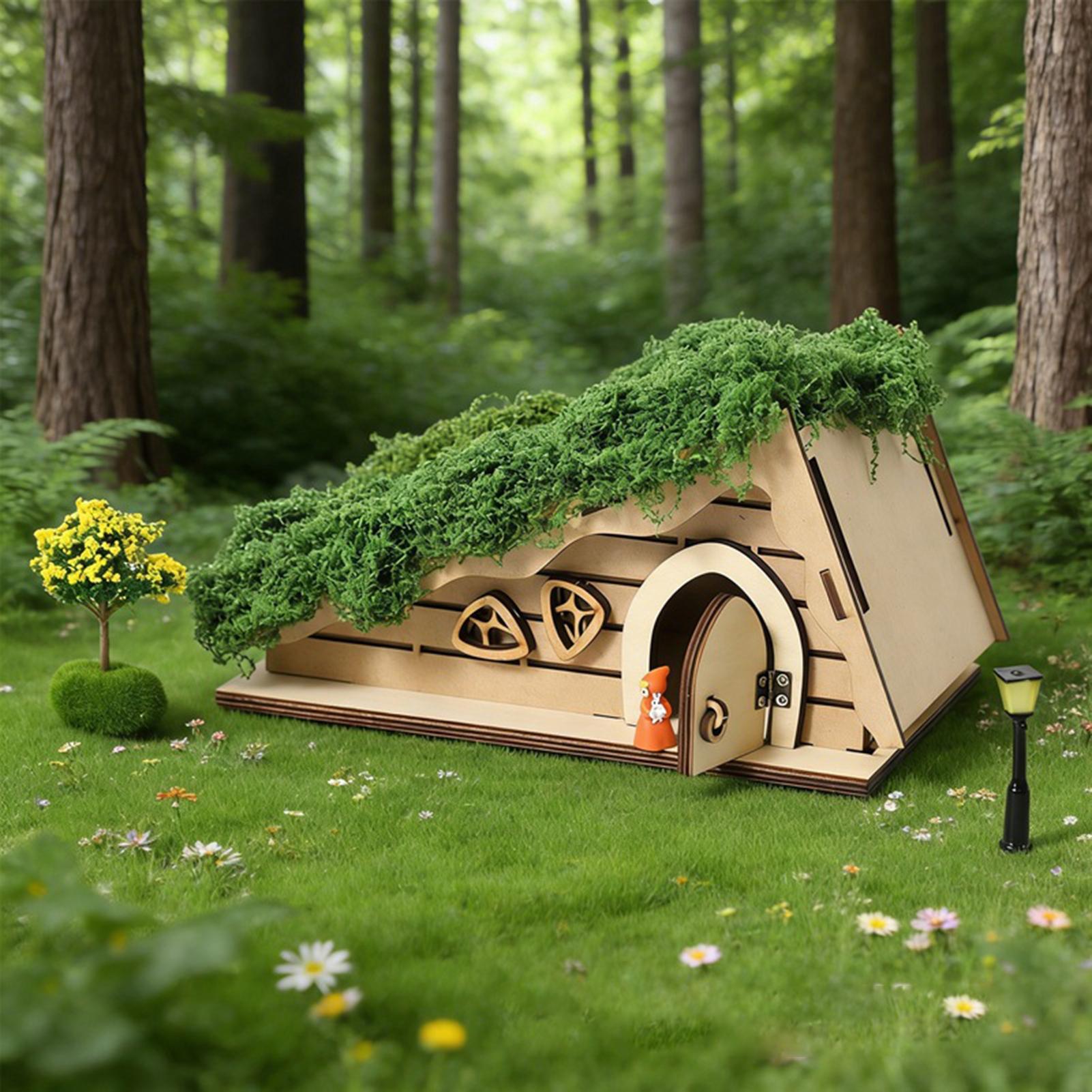 Fairy Garden Houses Wood Books - đánh giá và giá Kids Outdoor Doll House