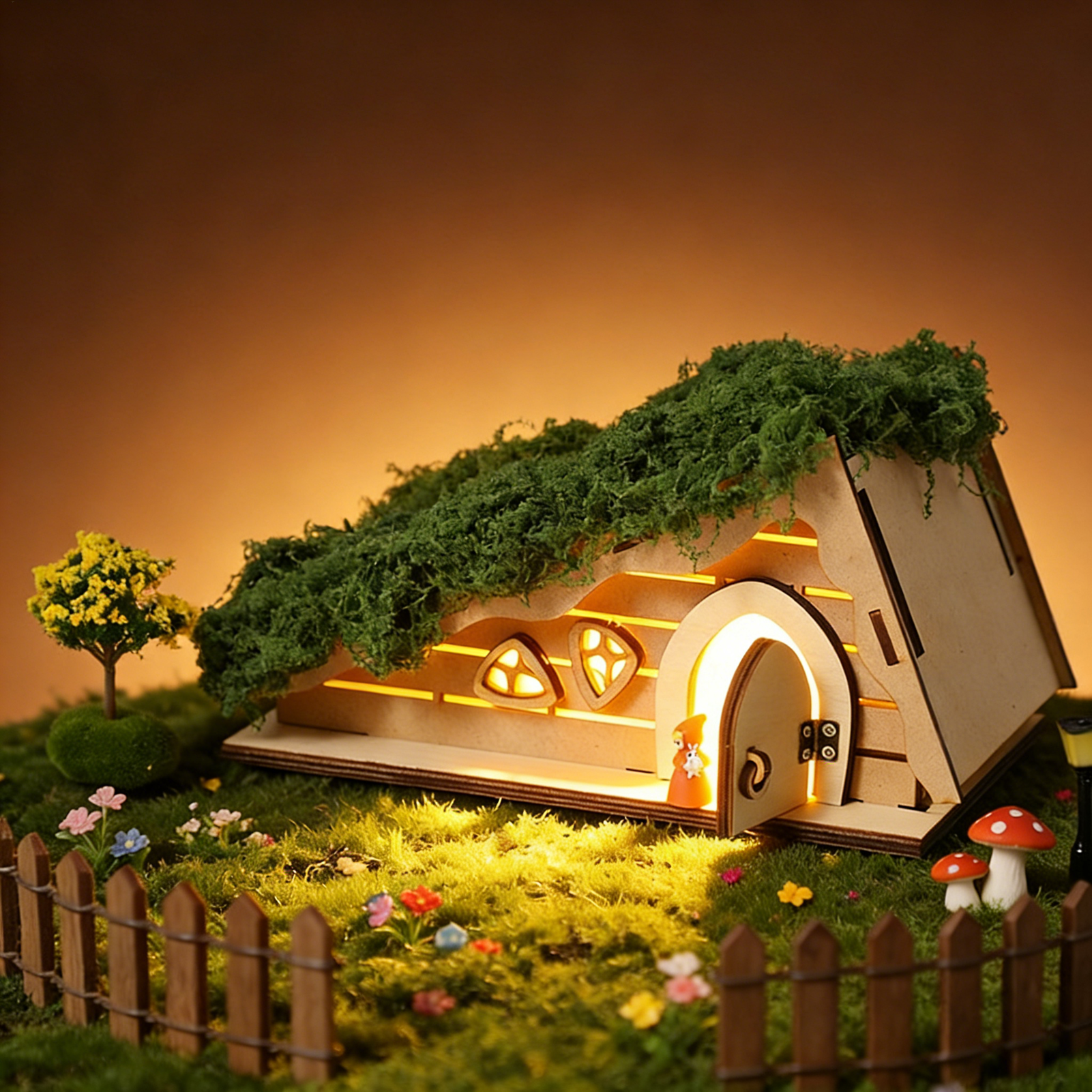 Fairy Garden Houses Wood Books - đánh giá và giá Kids Outdoor Doll House