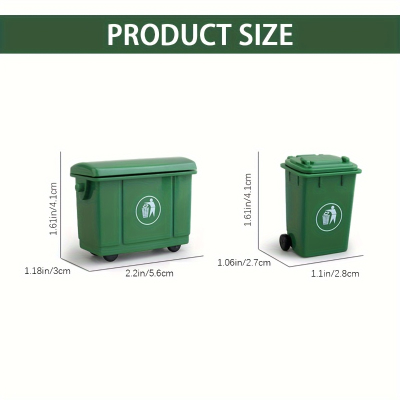 2 Pcs Simulation Curbside Tras - đánh giá và giá Kids Outdoor Doll House