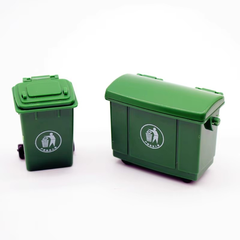 2 Pcs Simulation Curbside Tras - đánh giá và giá Kids Outdoor Doll House