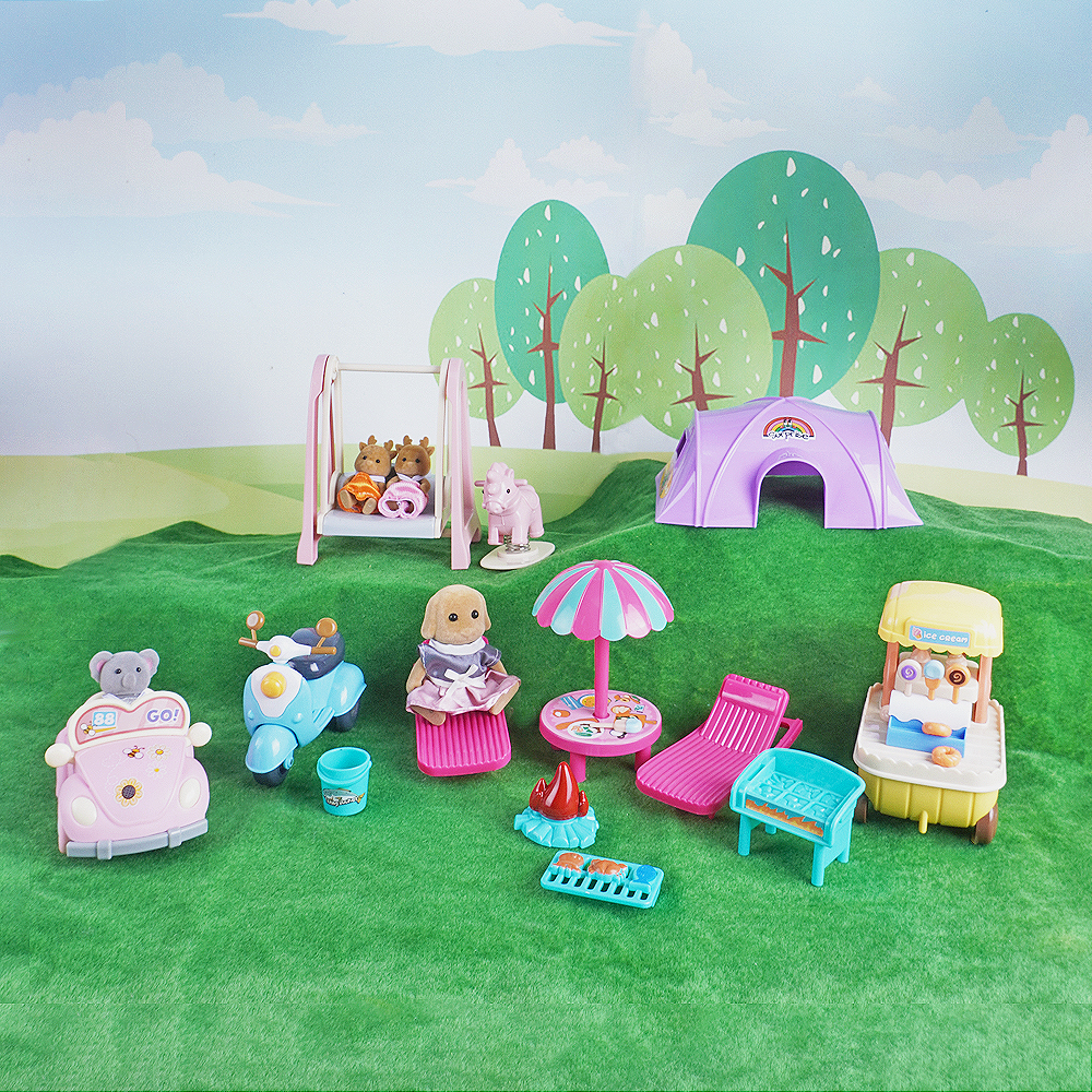1/12 Mini Furniture Model Outd - đánh giá và giá Kids Outdoor Doll House