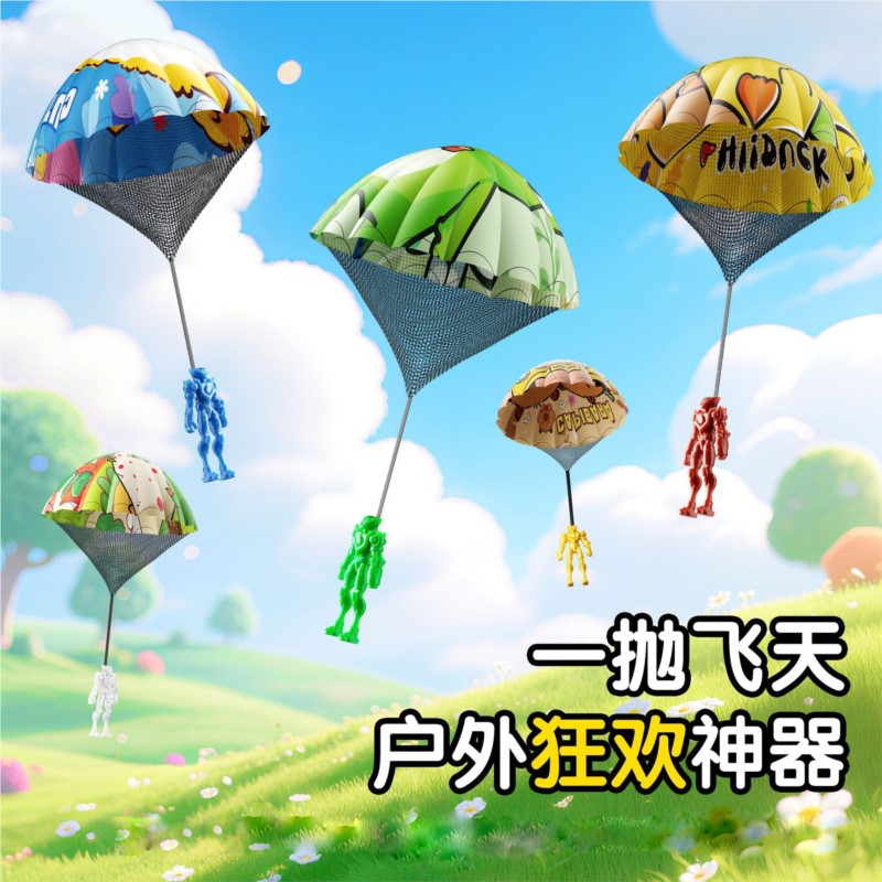 Children Hand Throwing Parachu - đánh giá và giá Kids Outdoor Easter Gifts