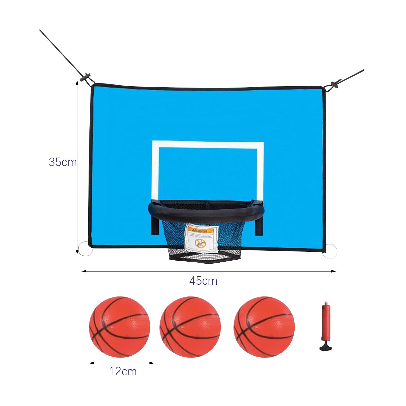 Trampoline Basketball Hoop PVC - đánh giá và giá Kids Indoor Outdoor Trampoline