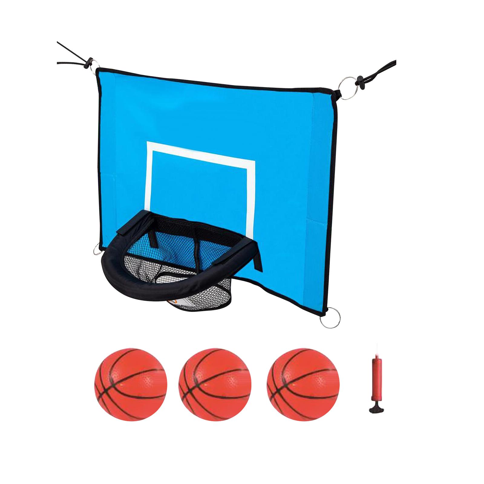 Trampoline Basketball Hoop PVC - đánh giá và giá Kids Indoor Outdoor Trampoline