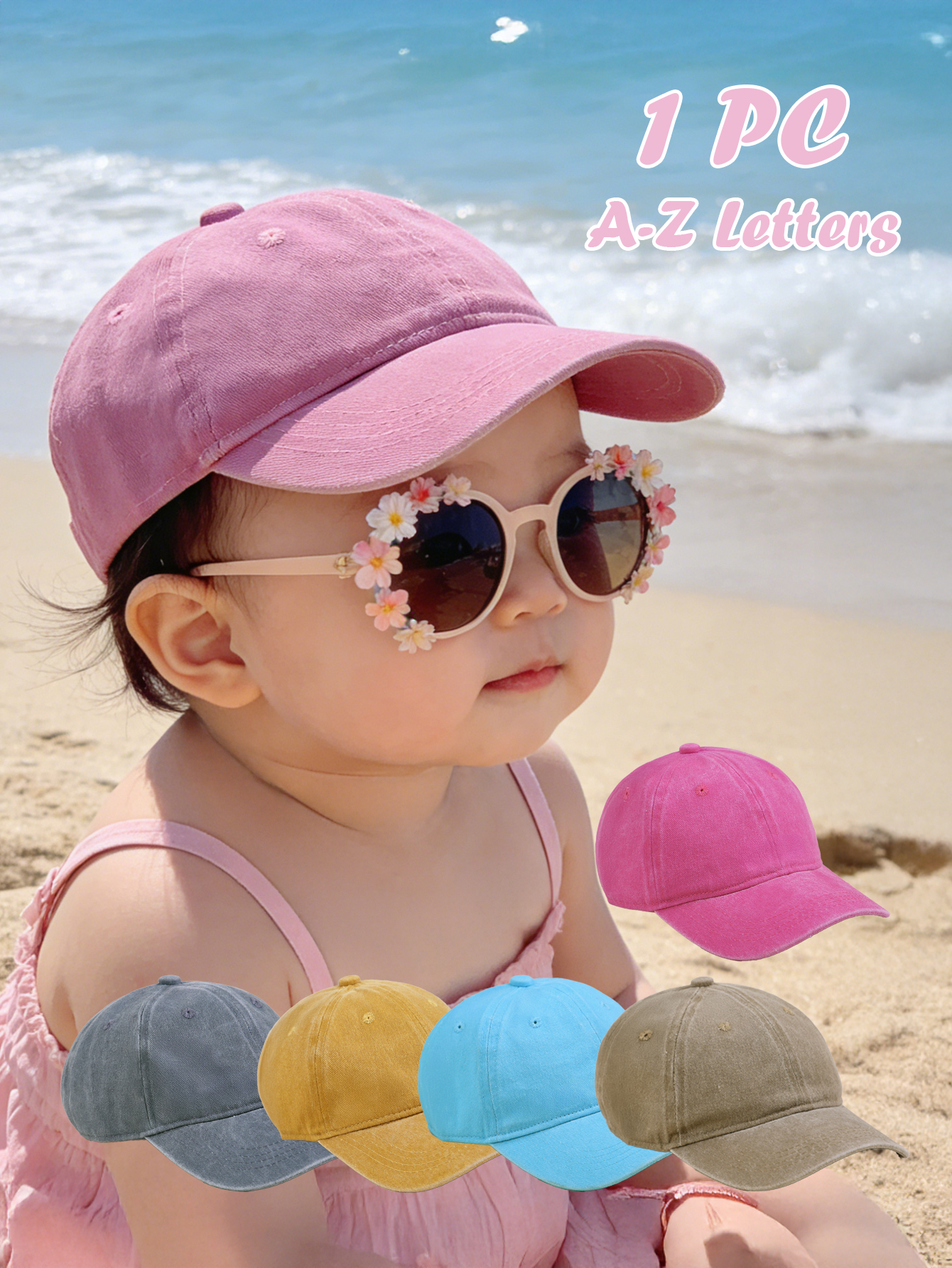 1pc Kids Solid color Baseball  - đánh giá và giá Kids Outdoor Hat