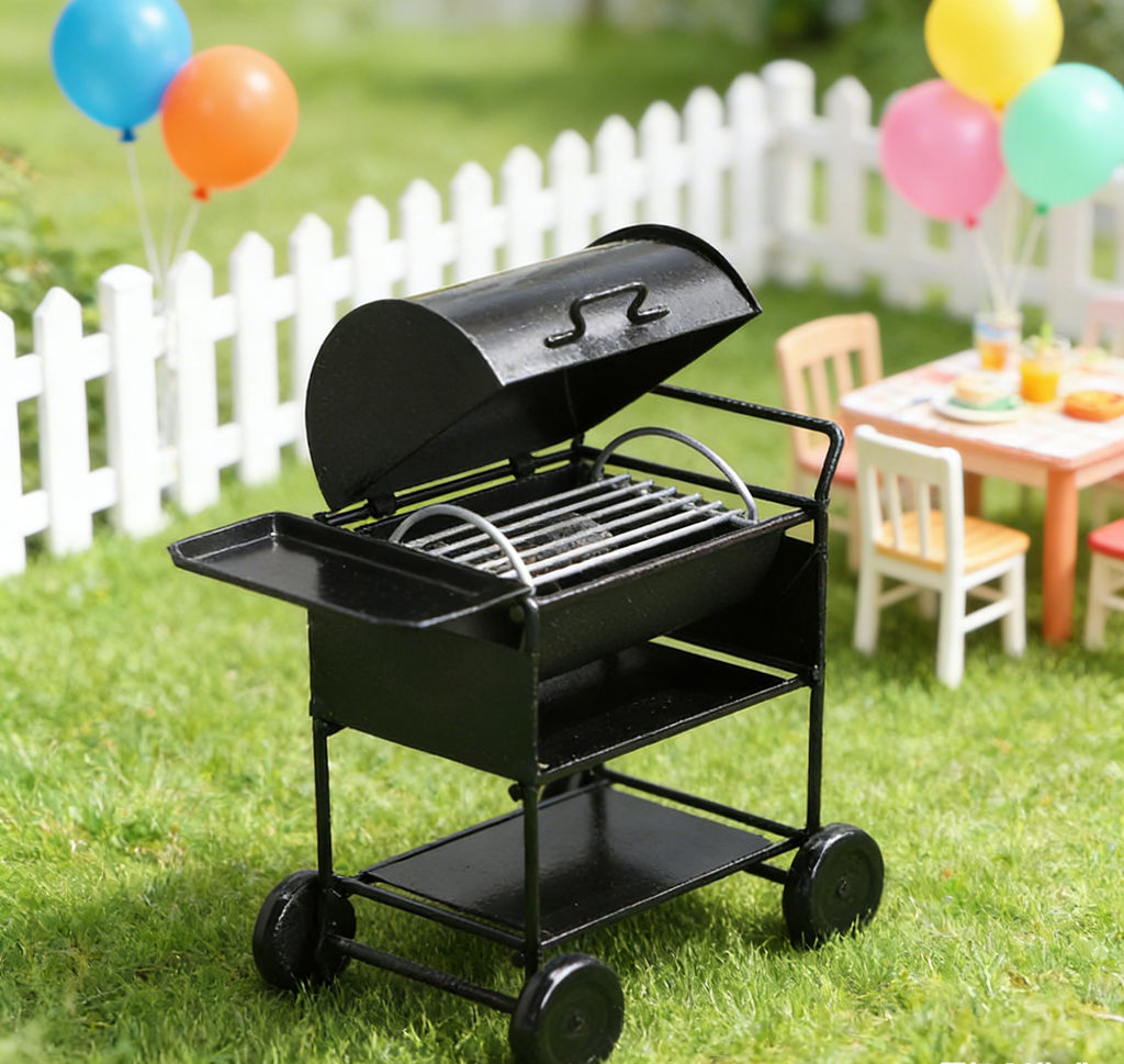 1:12 Dollhouse Miniature Furni - đánh giá và giá Kids Outdoor Grill Set